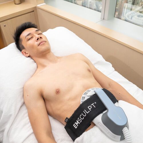 Professional Body Shape Analysis And Emsculpt Body Sculpting Treatment